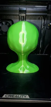 CUTE ALIEN BUST SCULPTURE FREE | UFO | BGGT FAN ART-2