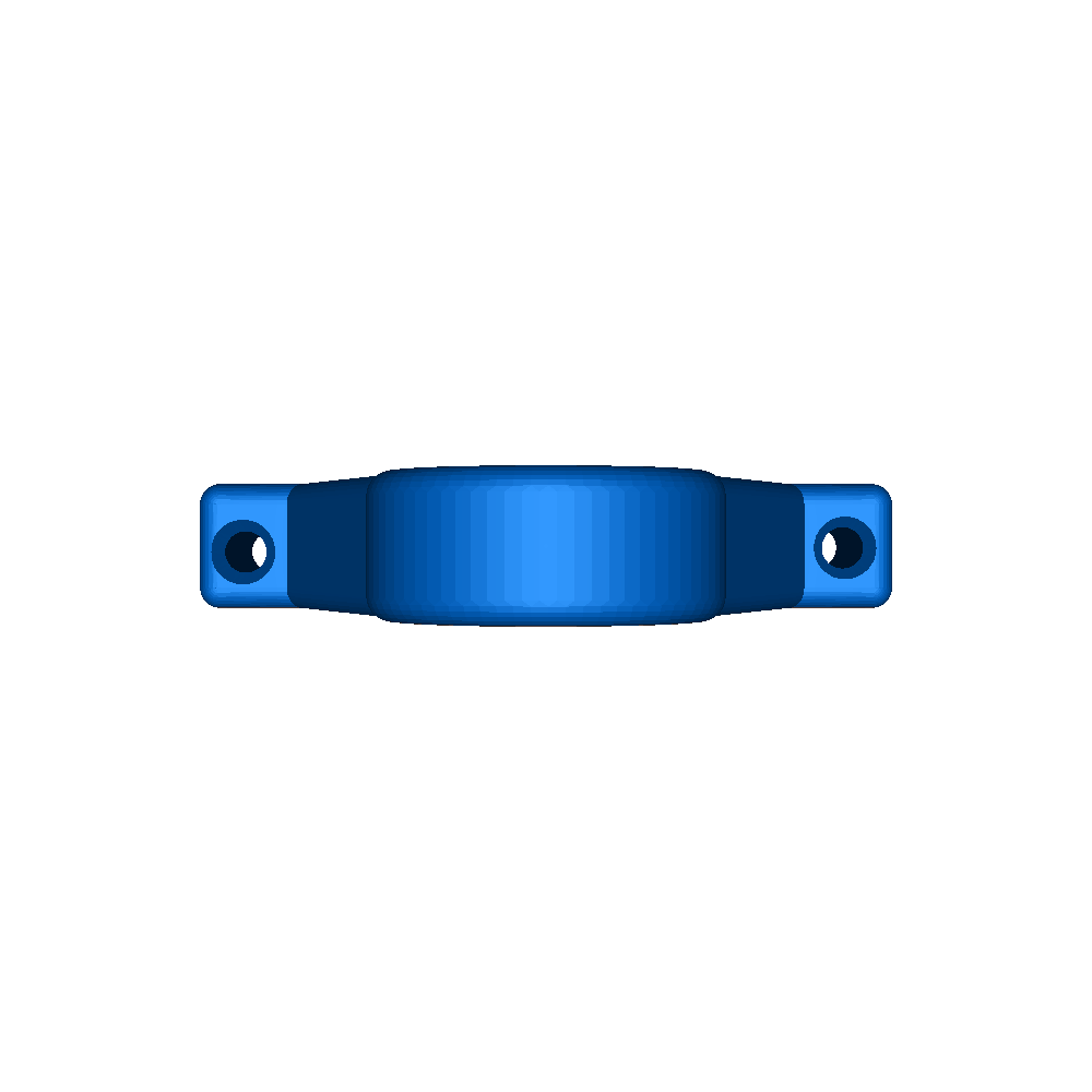 Round hanging rail 20mm rod tube