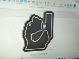 Mitten with glock lightbox-2