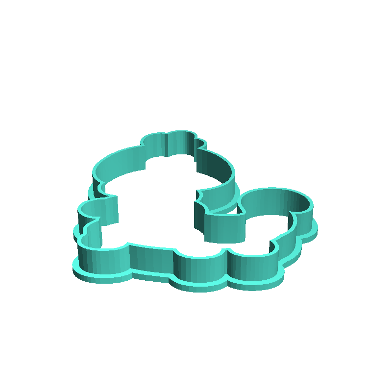 Monsters Inc cookie cutter set of 6