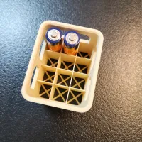 Beer Crate battery holder AA/AAA/9V/18650 Stackable-0