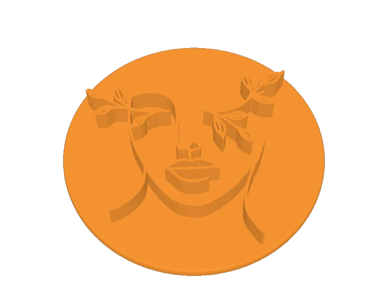 timbre  visage 1