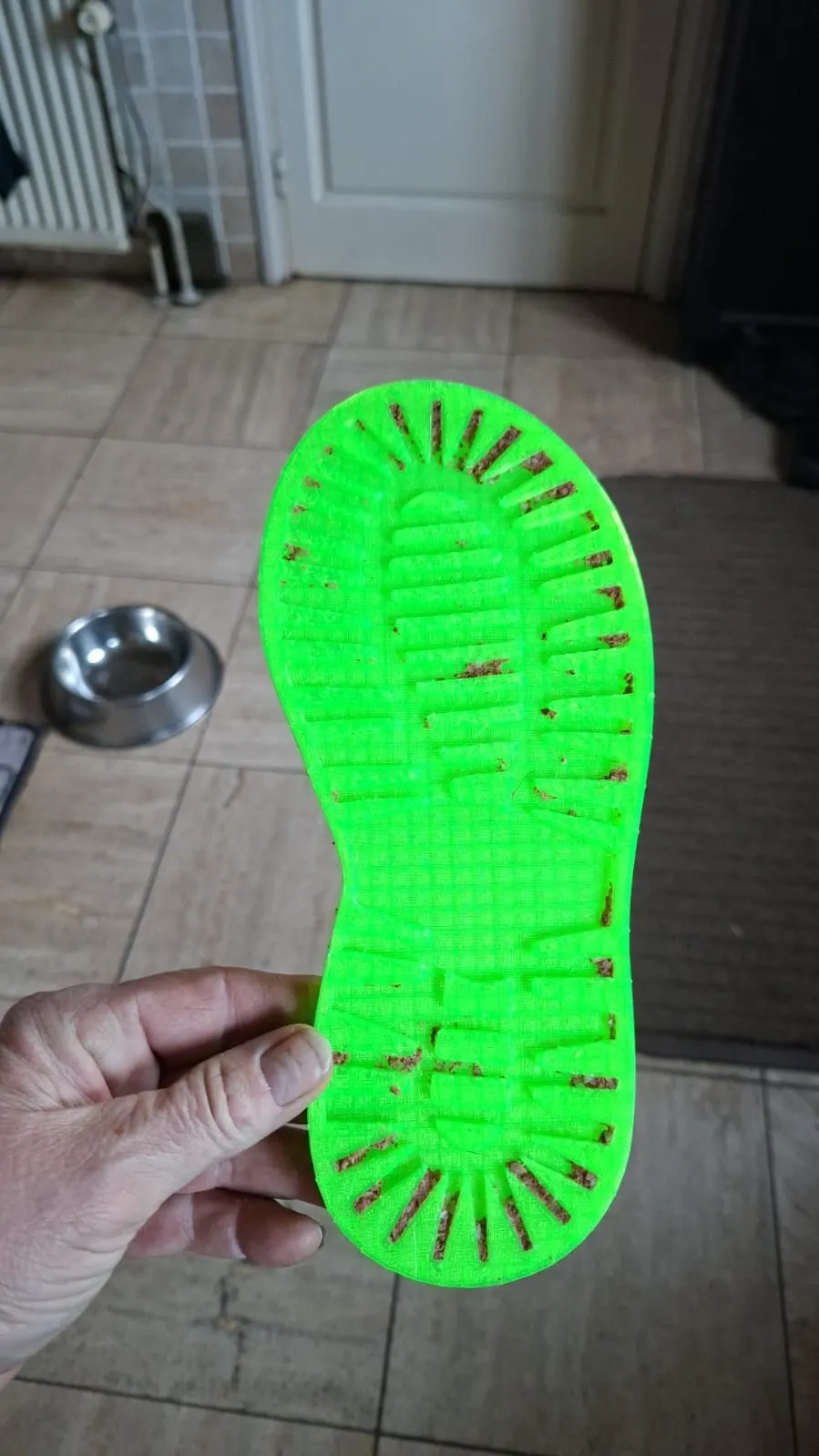 Honden likzool - medium / Dog shoe sole licking pad-1