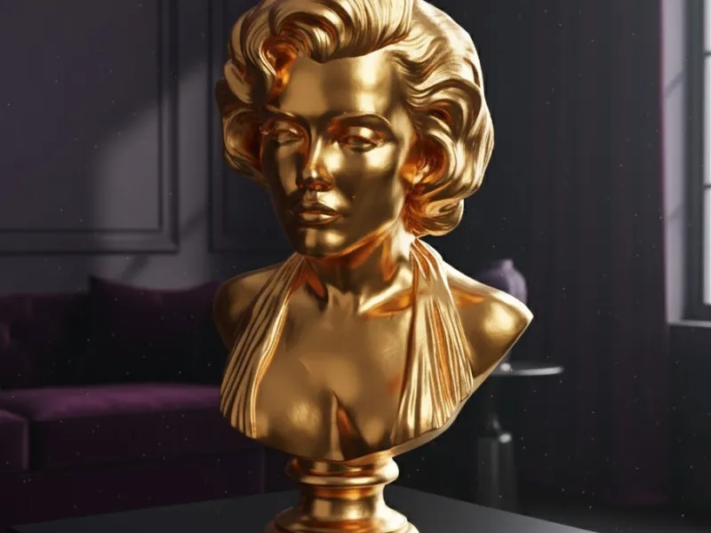 MARYLIN MONROE STATUE BUST