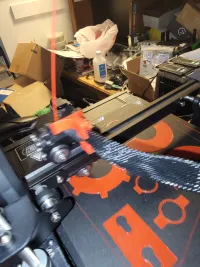 CREALITY ENDER-3 S1 PRO - CABLE HOLDER EXTRUDER-2