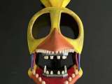 withered Chica head -2