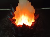Crystal cluster for light-0