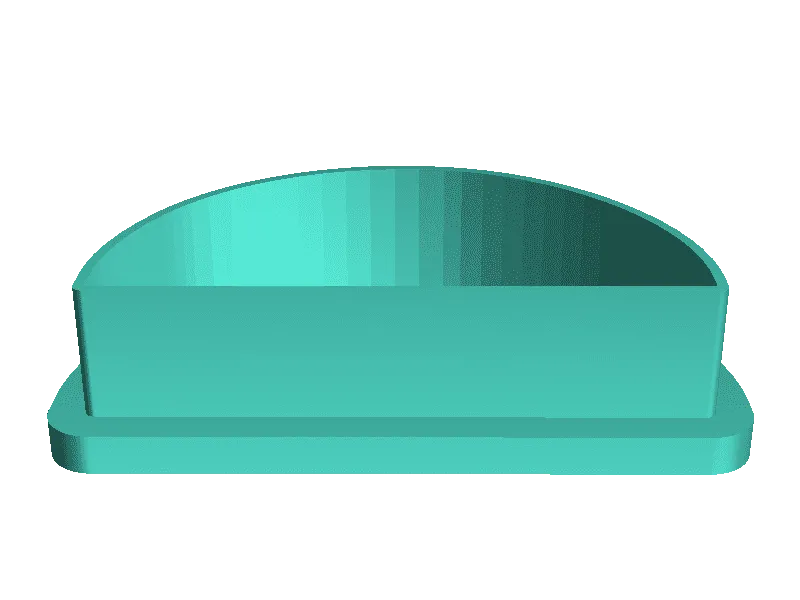 demi rond 50 mm