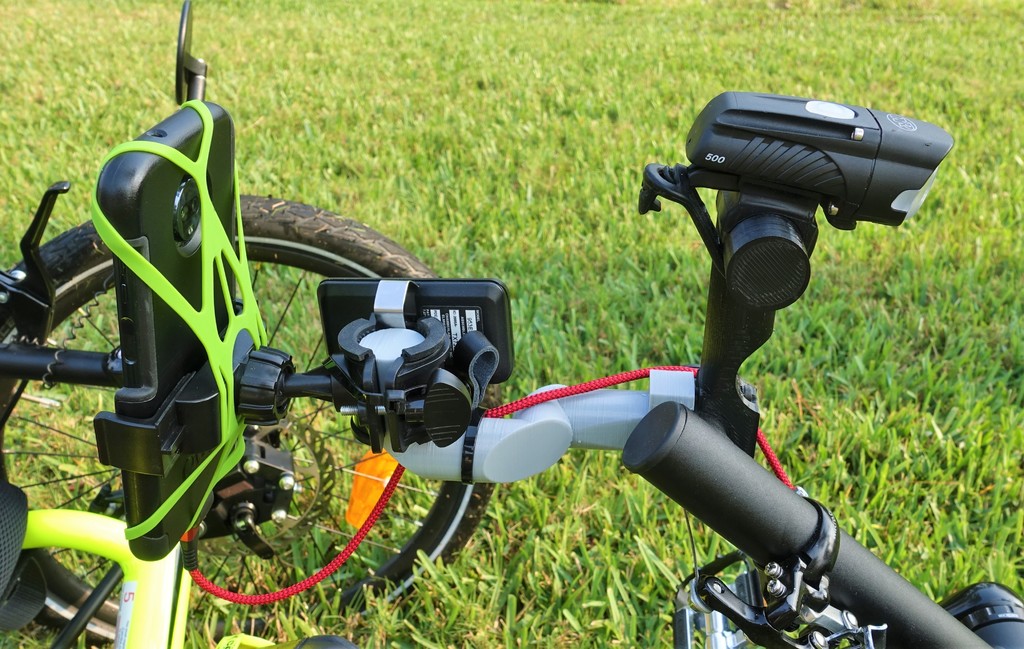 New Improved Phone Mount and Headlight Bracket 3D models download Creality Cloud