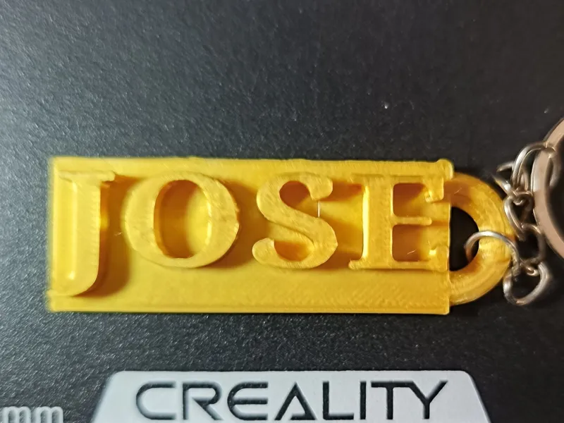 Porte-clés avec le nom José