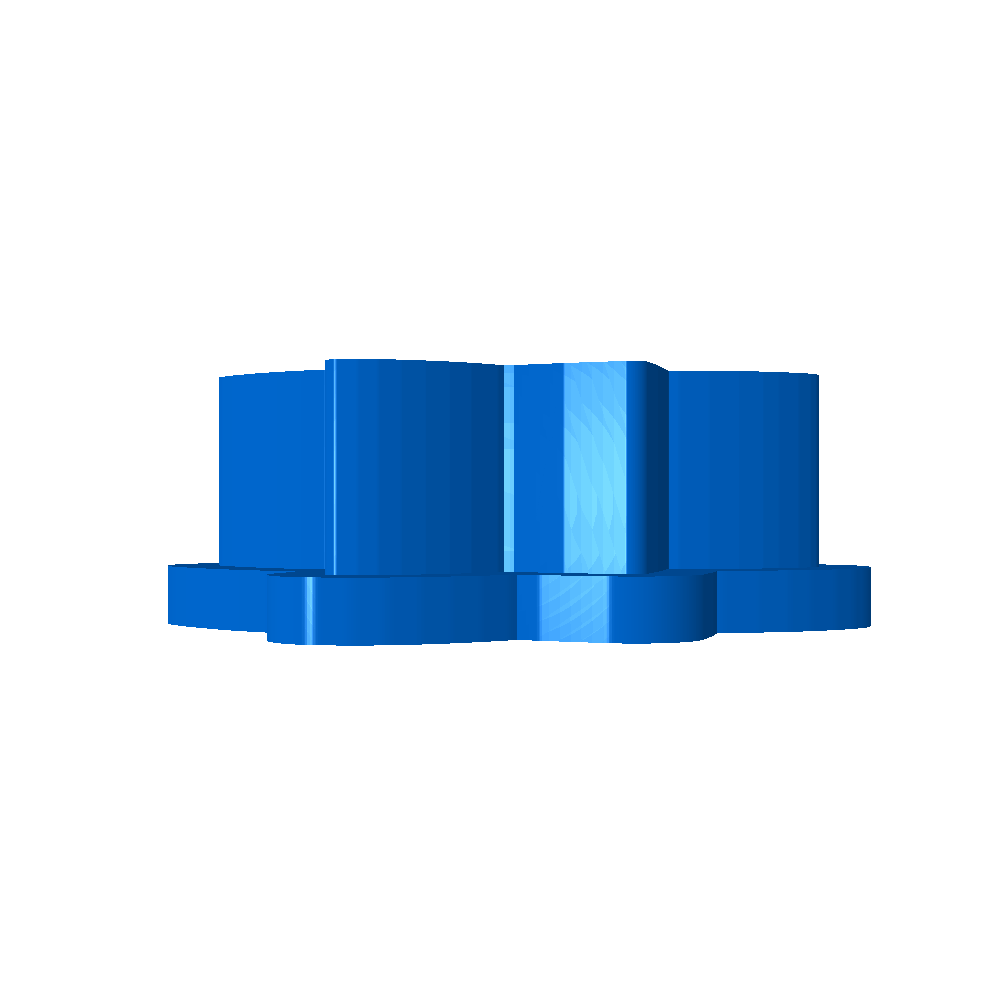 pendientes fabricados en 3 partes