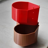 Wall Mounted Pots for Vertical Garden.-2