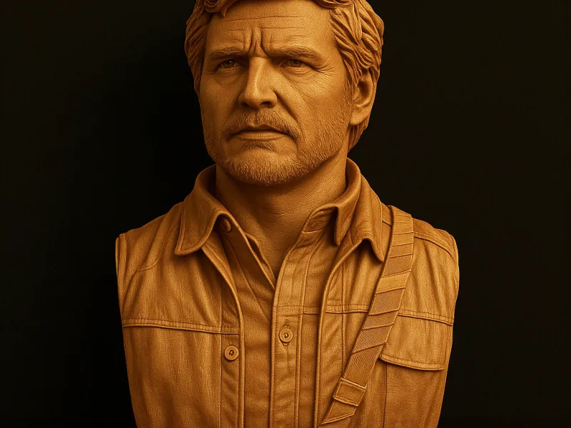 Pedro Pascal bust Movie