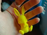 Easter bunny keychain-0