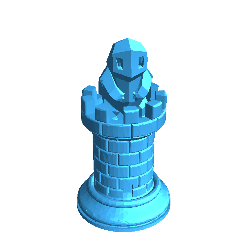 squirtle rook | 3D models download | Creality Cloud