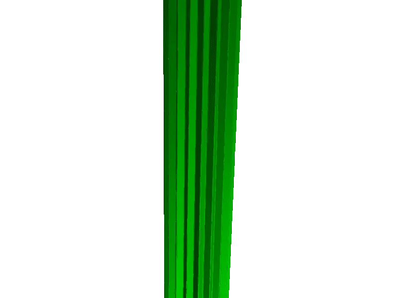 florero en tubo