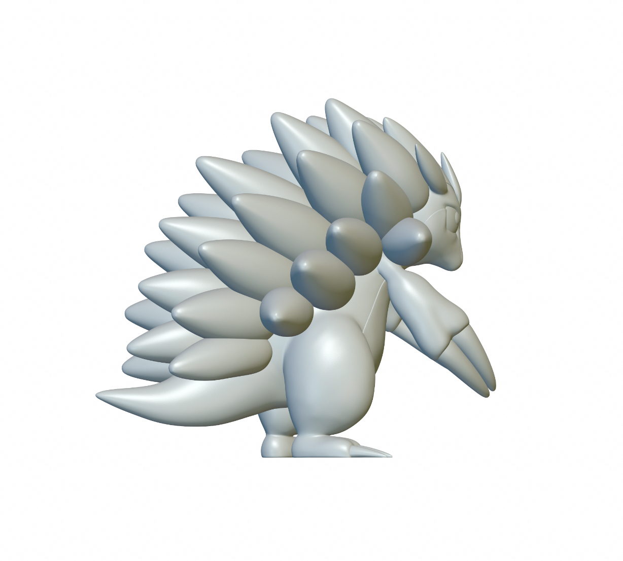 Pokemon 28 Pokemon Sandslash #28 - Ready for 3D Printing! | 3D models download ...