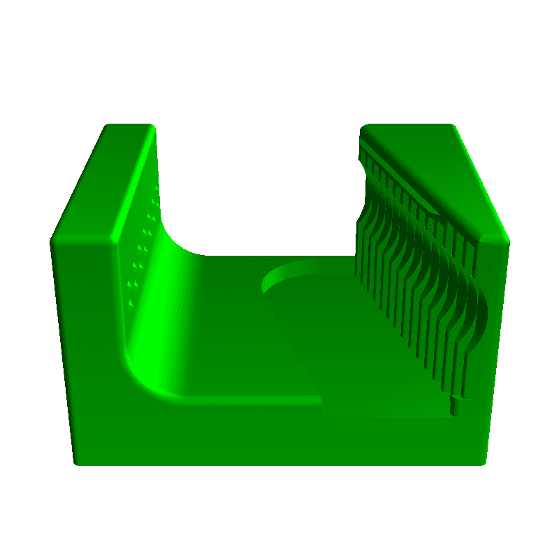 Gravity Broom Holder by LoboCNC
