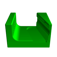 Gravity Broom Holder by LoboCNC, Download free STL model