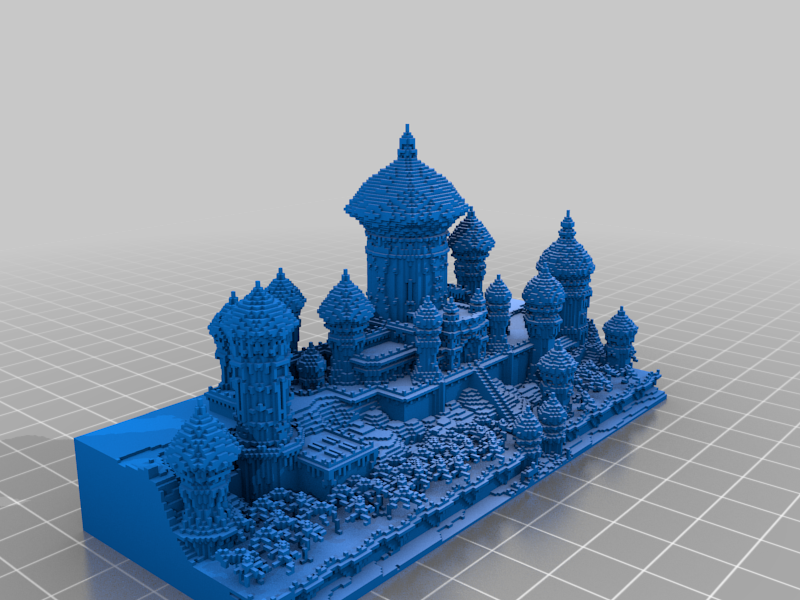 Minecraft Aladdin Schloss