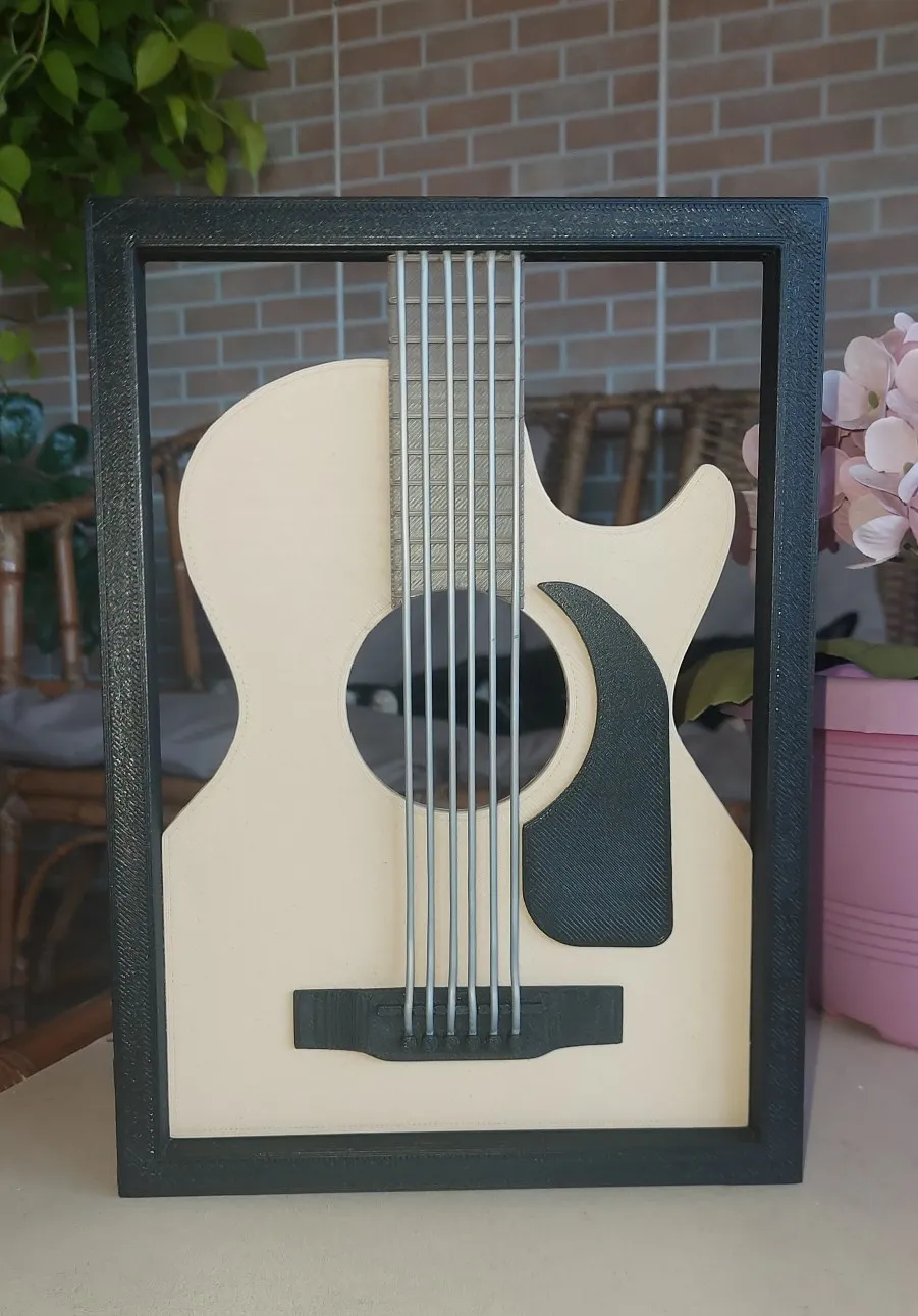 Acoustic Guitar Frame-0