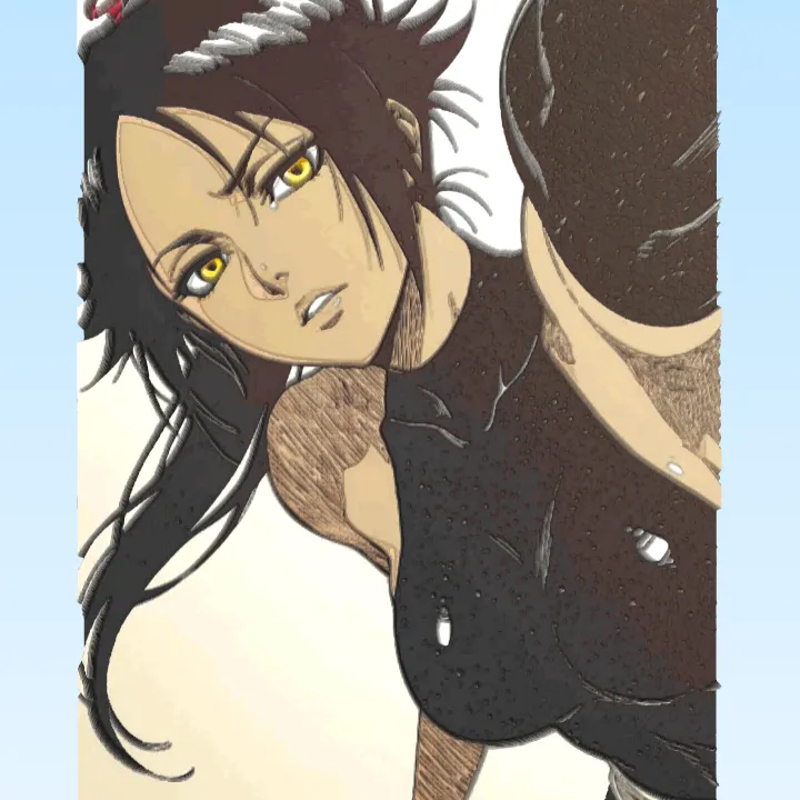 Bleach Yoruichi Art