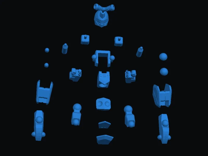 MEDABOTS articulated toy
