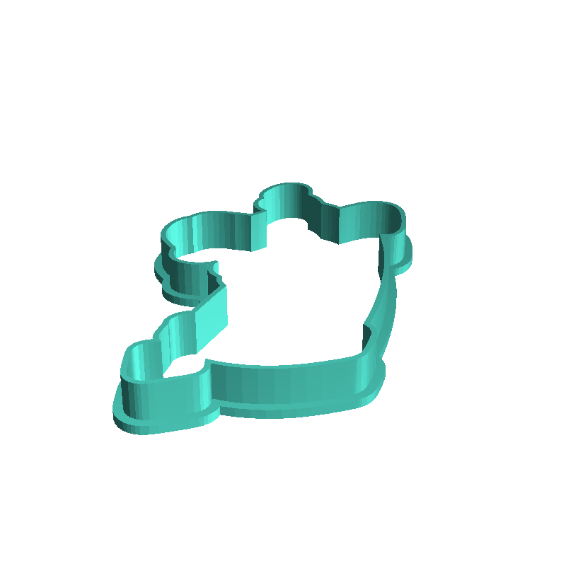 Scooby Doo cookie cutter set of 5