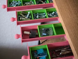 Under Desk Modular Drawer System