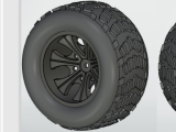 Wheel tire and disc-0