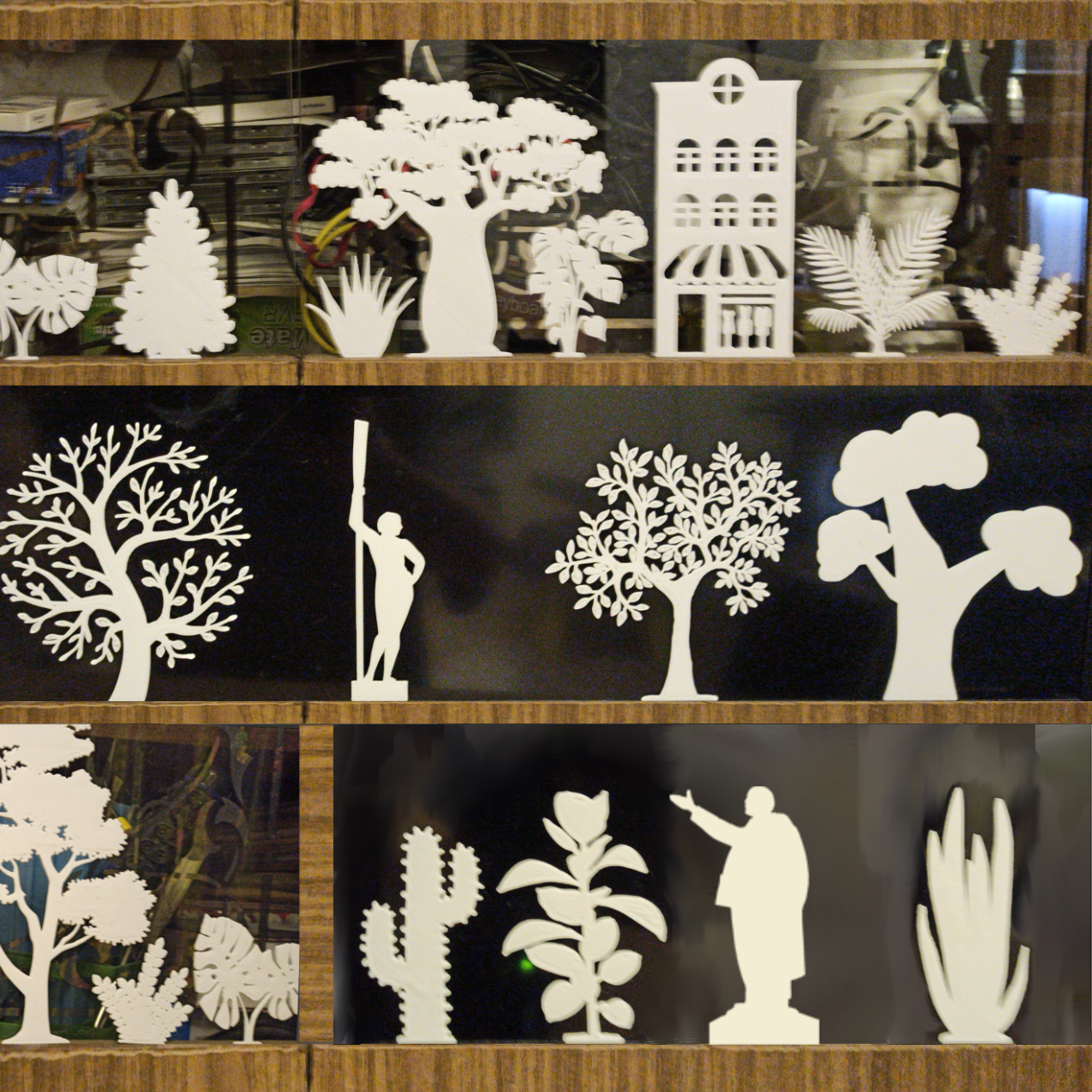 2D profile of trees #4