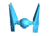 STAR WARS TIE INTERCEPTOR（generated by Revopoint POP 2）-0