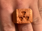 Caution, sign ring-1