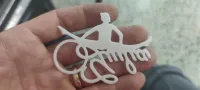 Giulia rhythmic gymnast keychain-0
