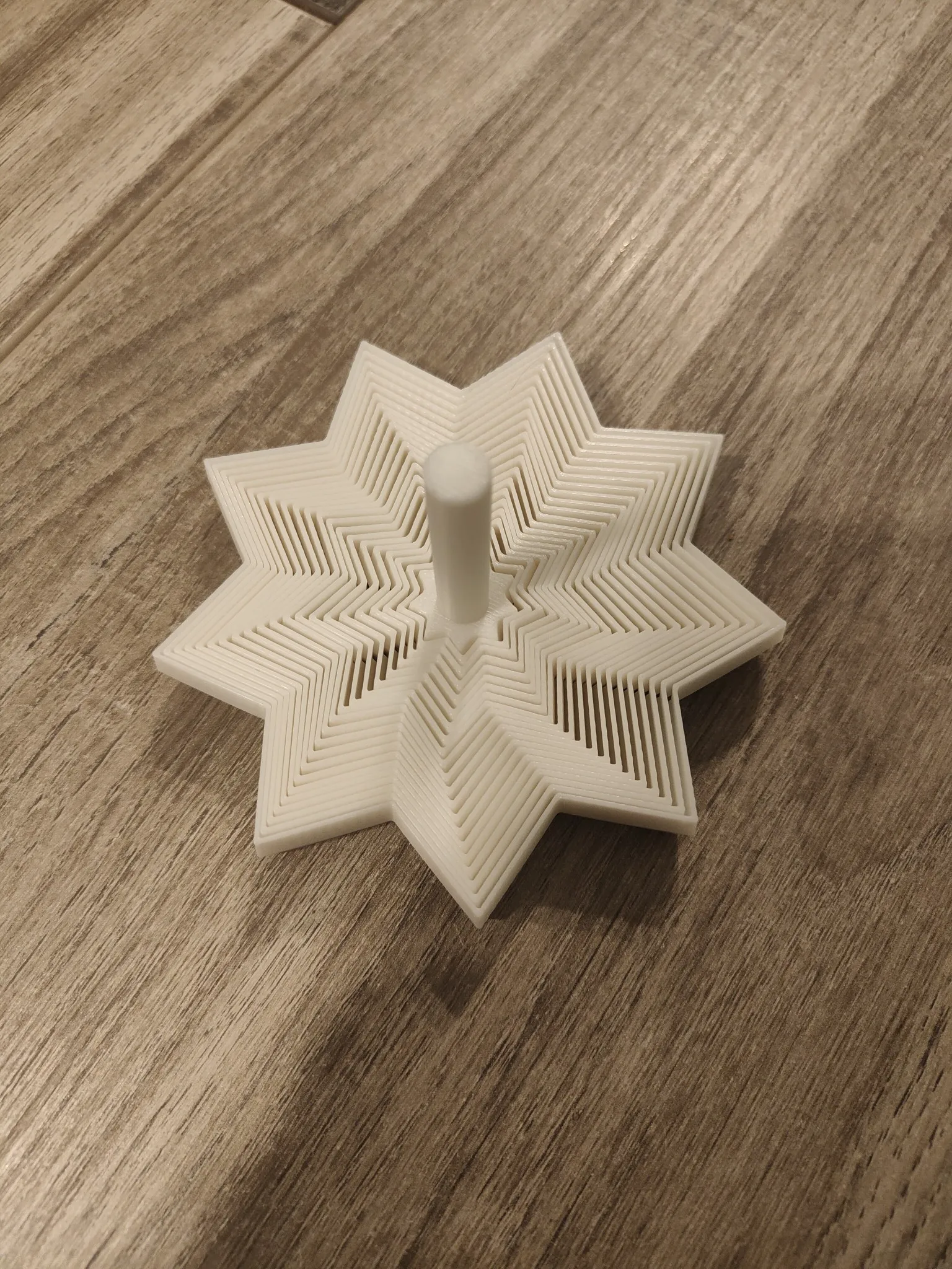Fractal fidget star w/handle-0
