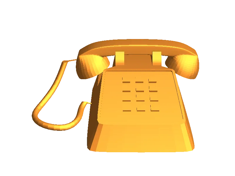 Telefone antigo 