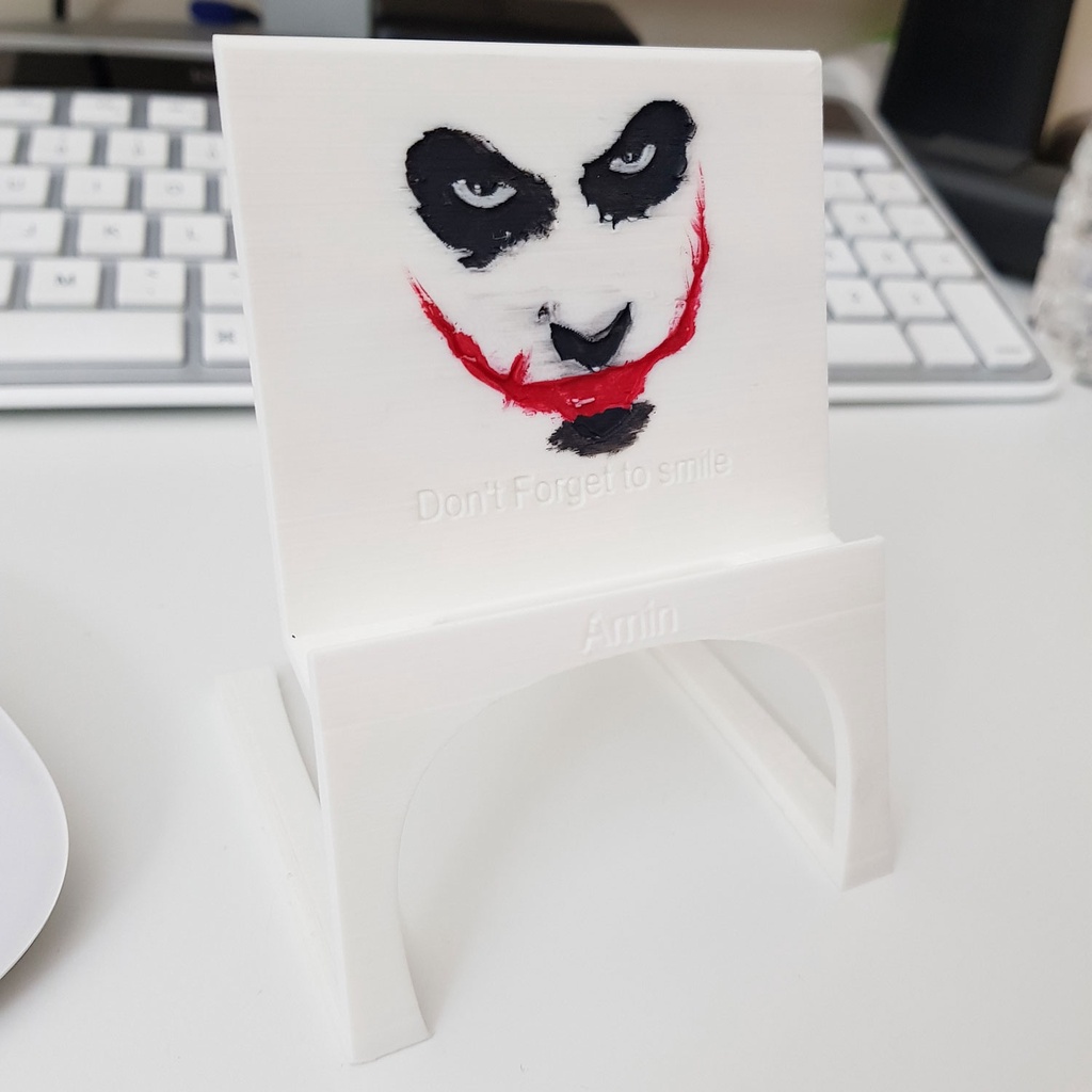 Light Phone Stand - Joker :) | 3D模型下载| 创想云