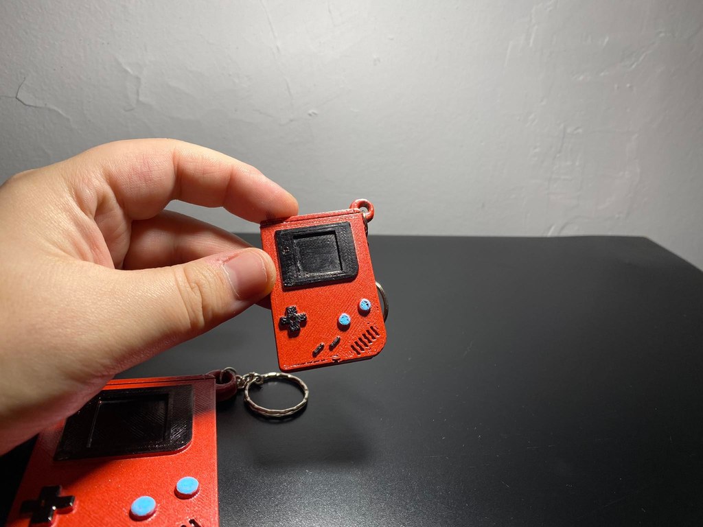 Game Boy Keychain 3D models download Creality Cloud