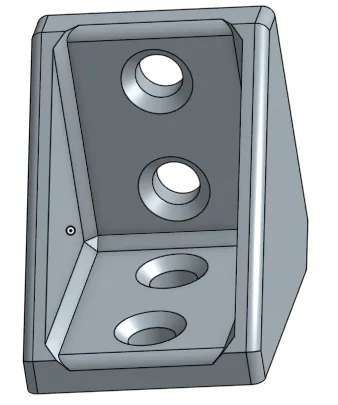 20mmx20mm Shelf Bracket/Mount