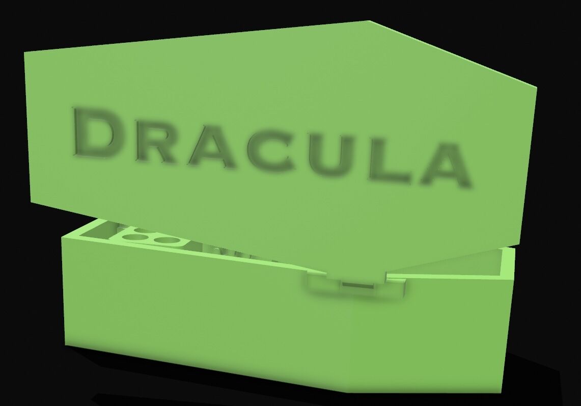 Dracula pen holder