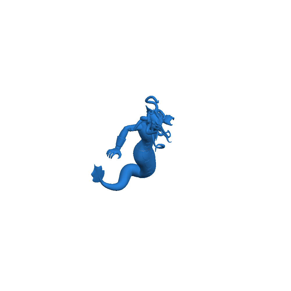 Bai Tza 3D Model - Jackie Chan Adventures Villain 