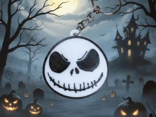 JACK SKELLINGTON KEYCHAIN - LLAVERO - HALLOWEEN