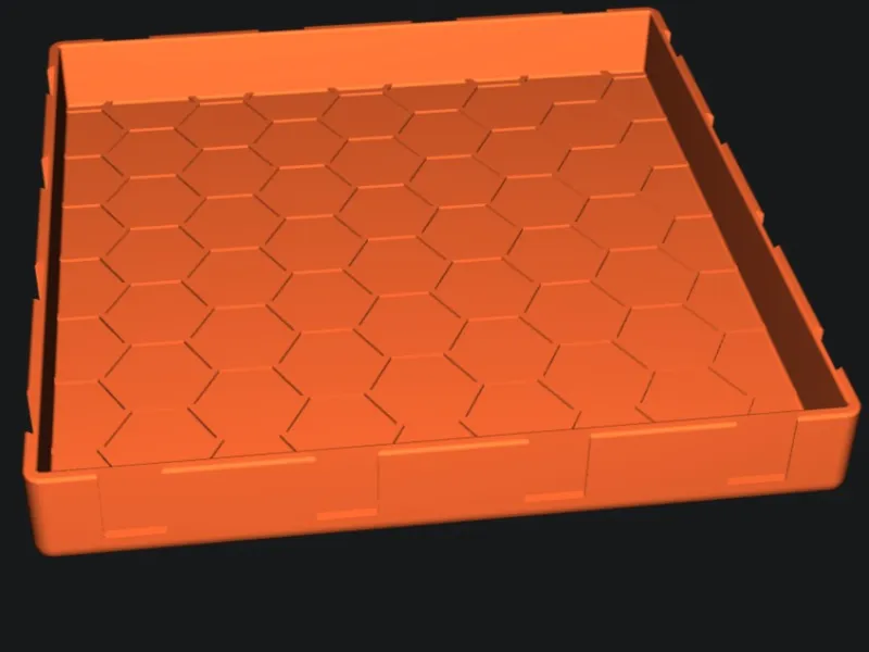 200*200mm container