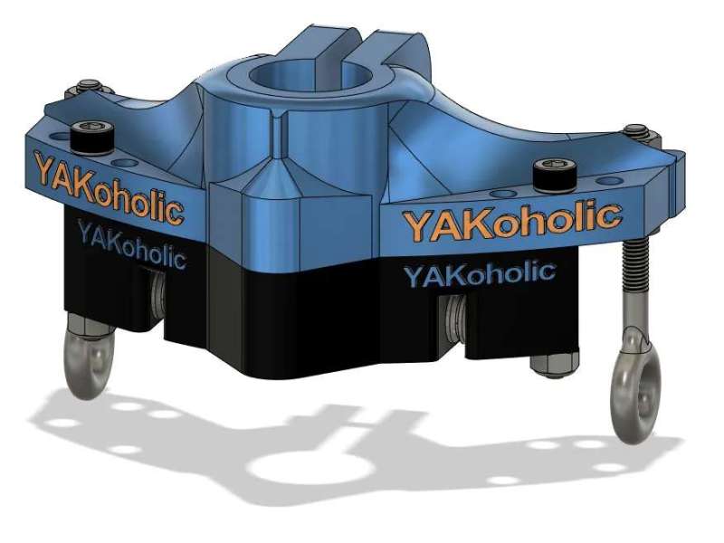 sistema de direção para caiaques yakoholic 