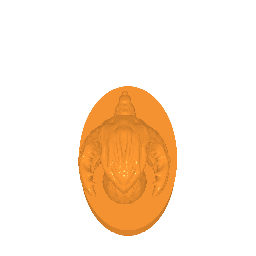 land worm (Table top miniature)