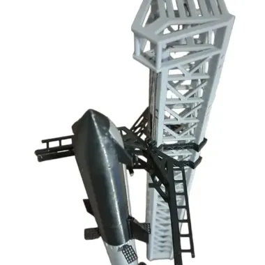 Spacex Mechazilla + Starship Model-0