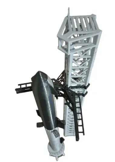 Spacex Mechazilla + Starship Model-0