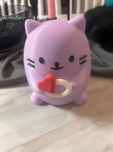 Шкатулка Cat Head - Дом и быт - PLA - изделие 3D-печати - фото 22