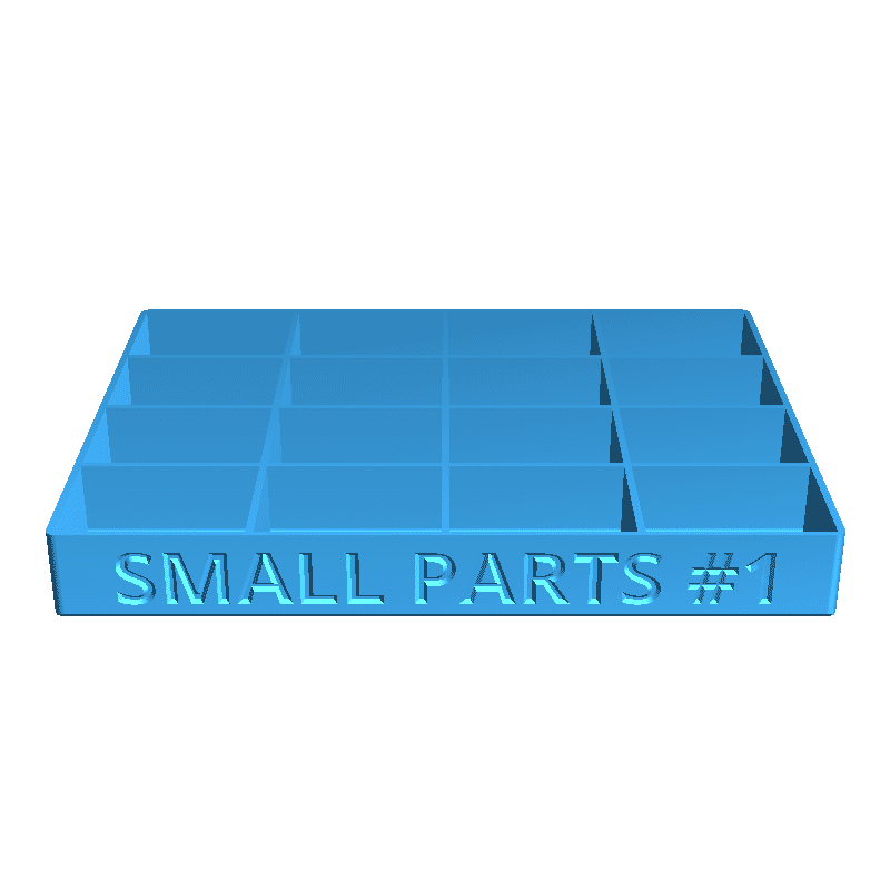 Small Parts Tray
