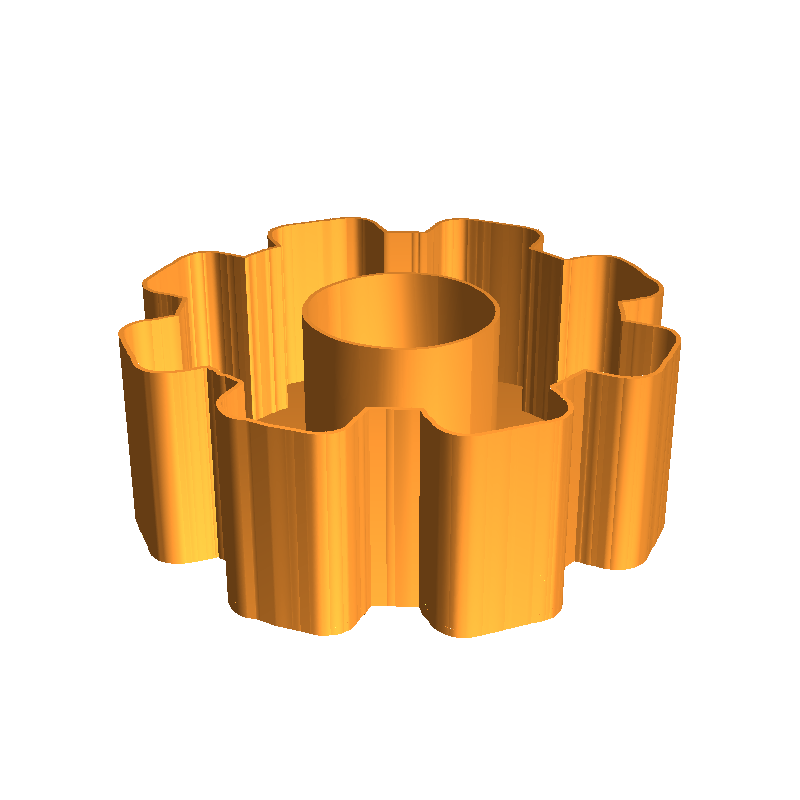 Gear Wheel (model 2), nestable box (v1)